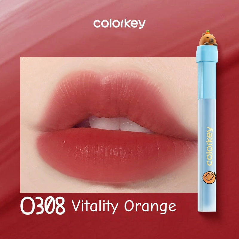 Colorkey X Orange Capybara Long-wear Lip Glaze T4710