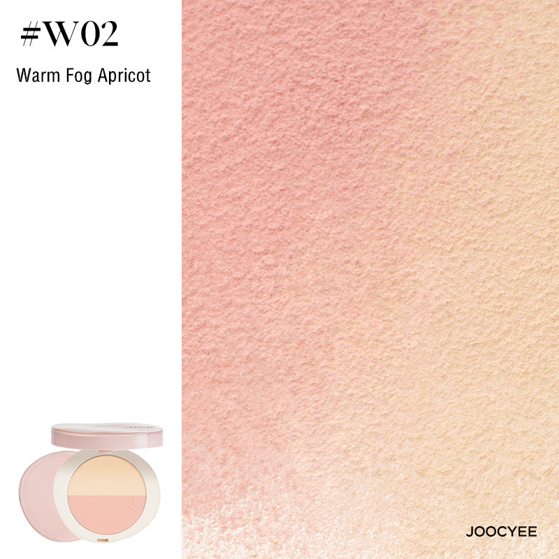 JOOCYEE Two-Tone Multi-Use Fill Light Presseed Powder T3791