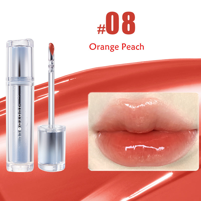 JUDYDOLL Glossy Watery Ice Iron Mirror Lip Gloss T3472