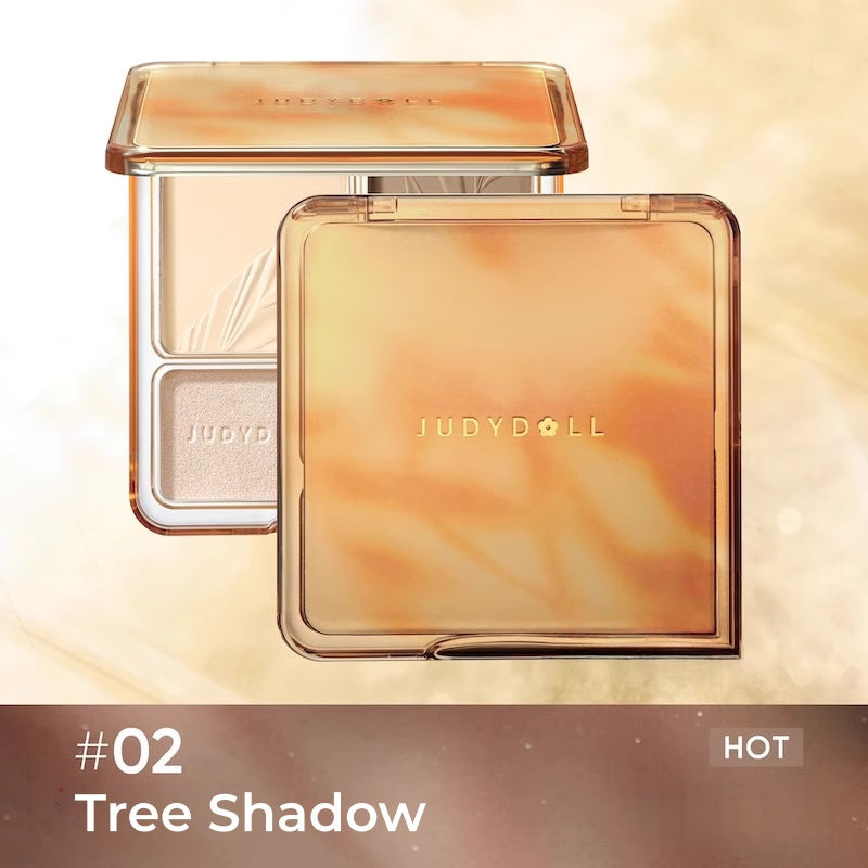 JUDYDOLL Gold Vibe Collection Lipstick & Eyeshadow & Contour