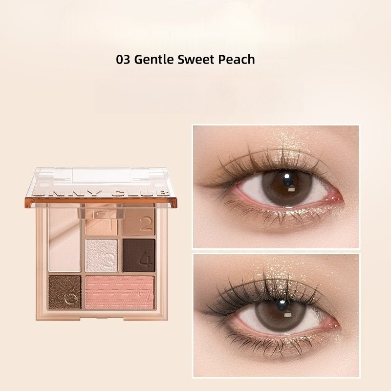 UNNY CLUB Fantasy Butterfly 7-color Eyeshadow Palette T4440