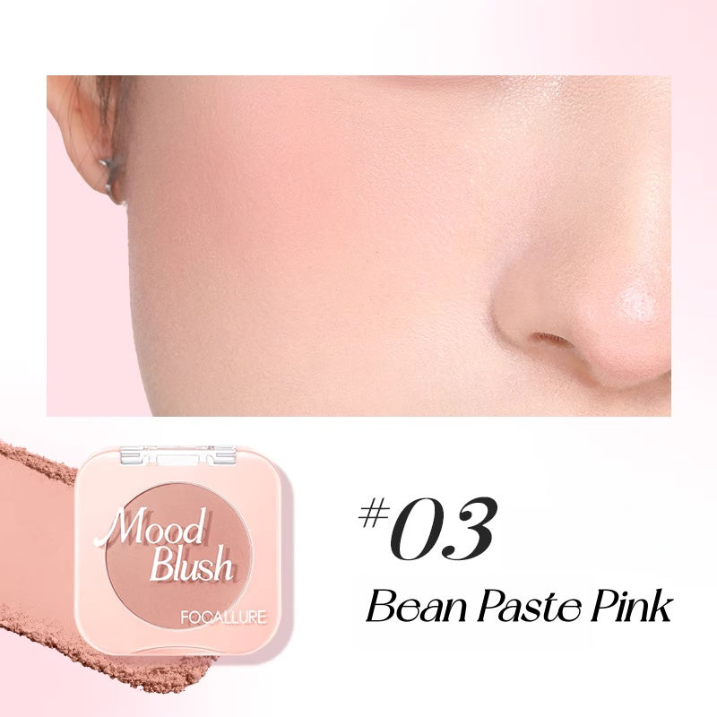 FOCALLURE Long-wear Moist Silky Mood Matte Blusher T5336