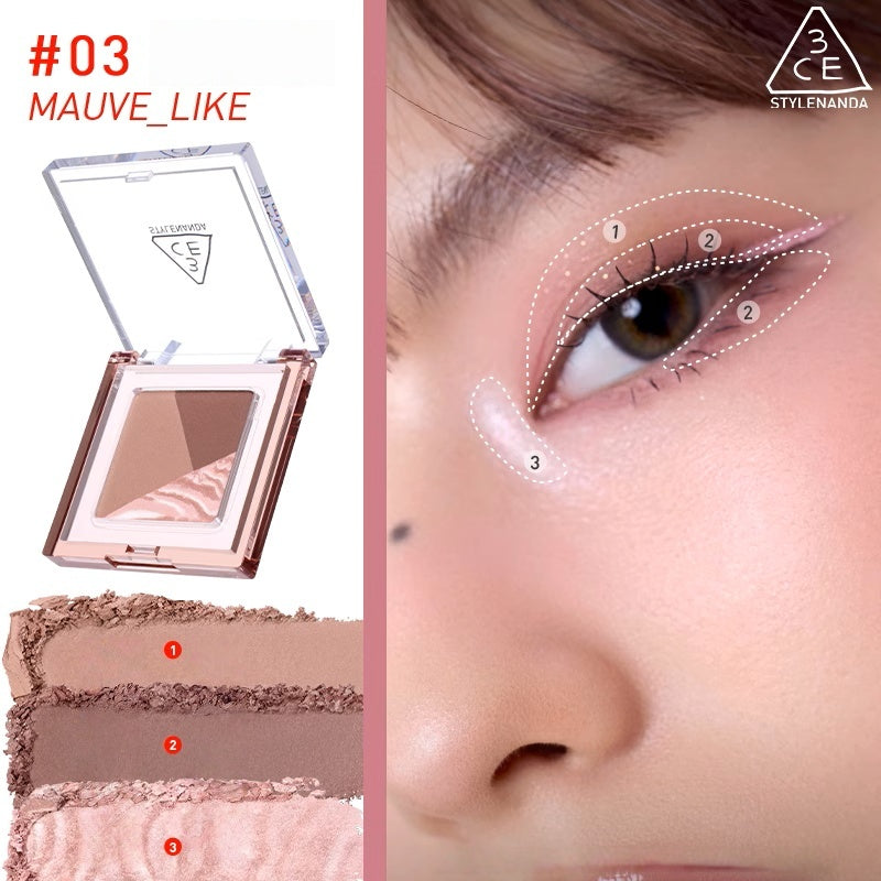 3CE 3-color Color Grid Eyeshadow Palette T5181