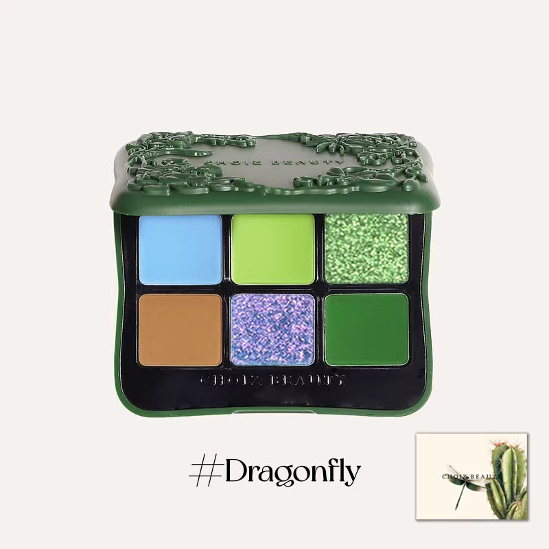 CHOIZ BEAUTY Insect Collection 6-color Eyeshadow Palette T5440