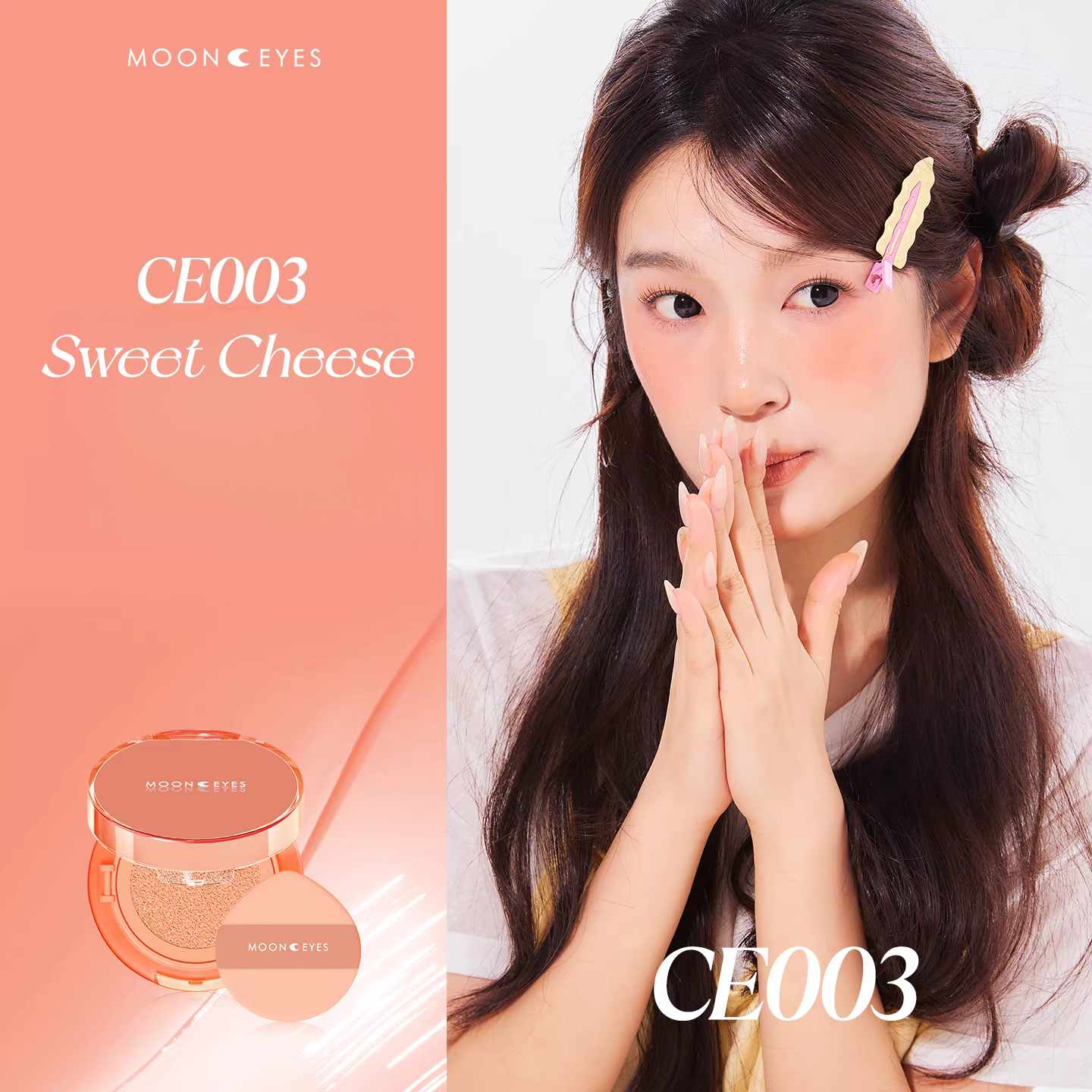 MOONEYES Emotional Explorer Collection Long-wear Moist Air Cushion Blusher T5471