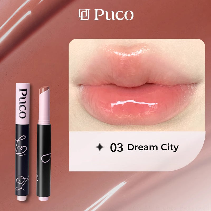 PUCO Dreamland Collection Moisturize Glossy Mirror Lipstick T5340