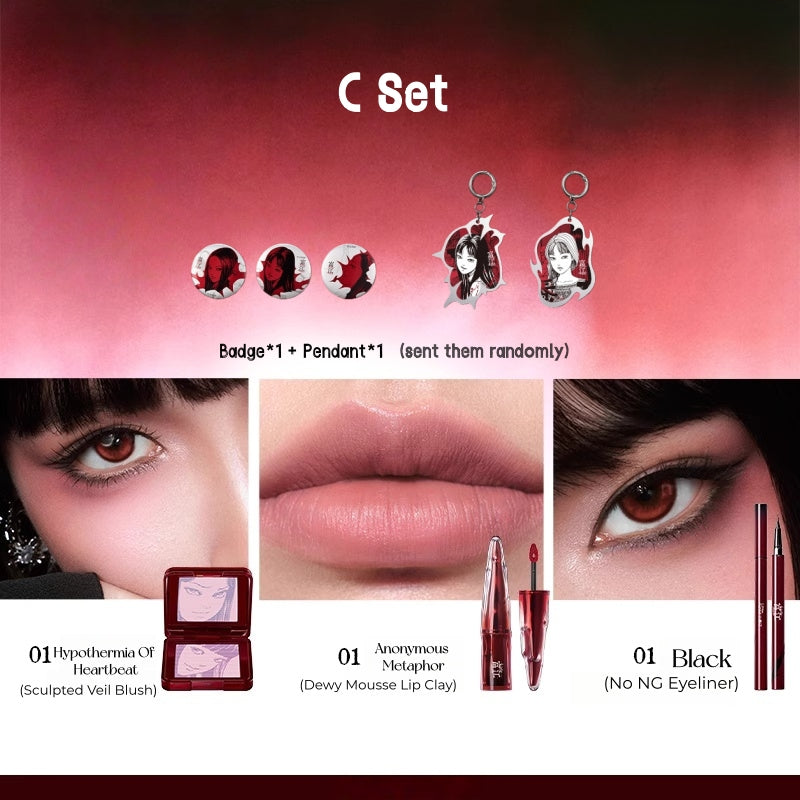 LITTLE ONDINE X Junji ITO Maniac Collection Makeup Gift Box T5285