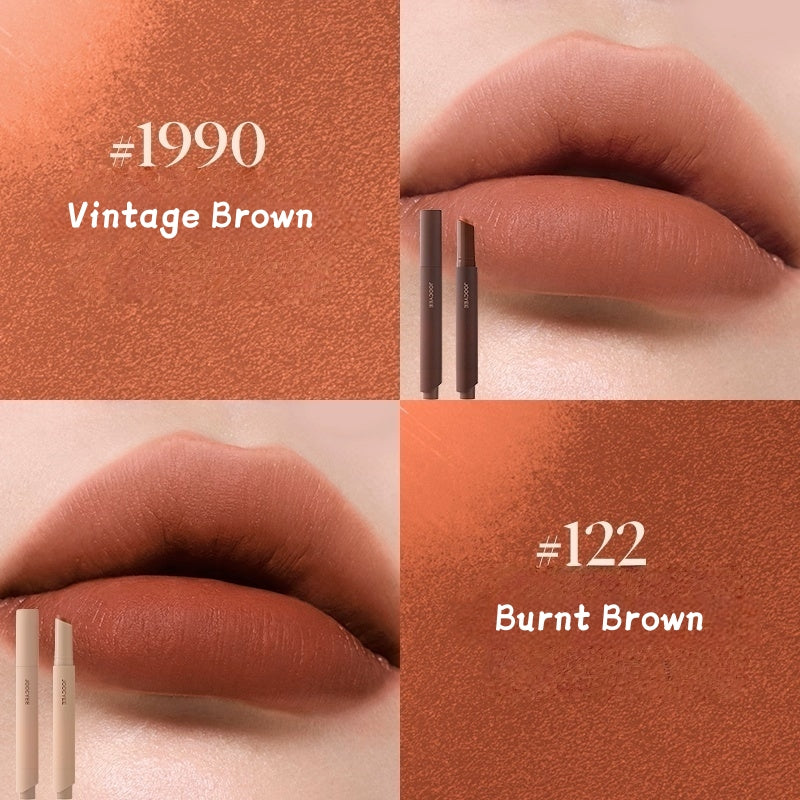 JOOCYEE Fall In Brown Collection Lipstick & Makeup Cream & Eyeshadow T5229