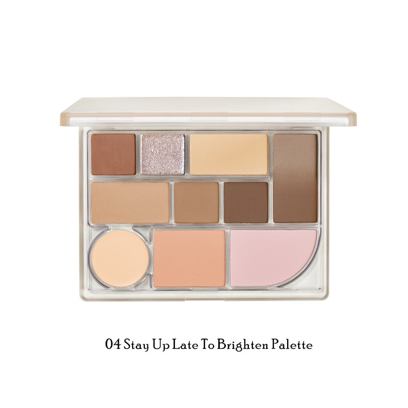 JUDYDOLL 10 Color All-In-One Makeup Eyeshadow Palette T2984
