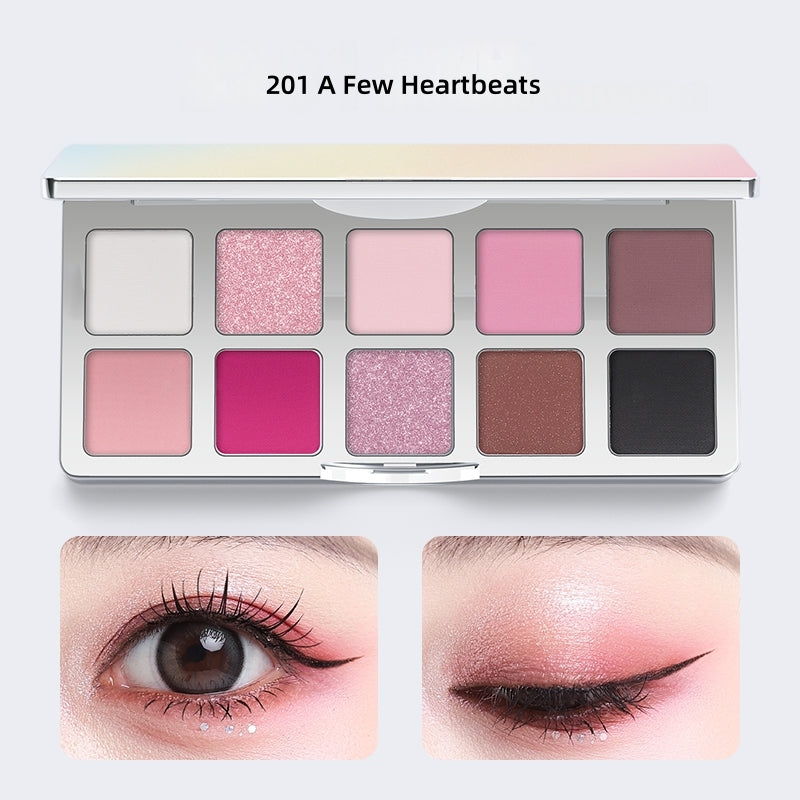 SheDella Colorful Dream 10-Color Eyeshadow Palette T4434