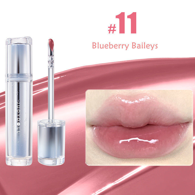 JUDYDOLL Glossy Watery Ice Iron Mirror Lip Gloss T3472