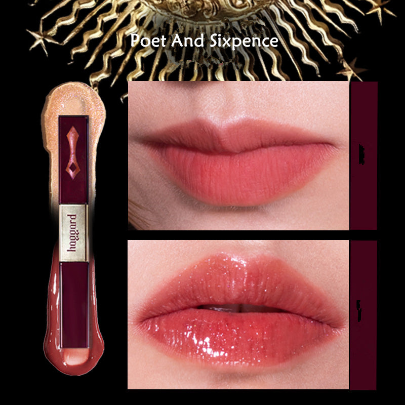 HAGGARD Scepter Series Double-Tube Lip Glaze T3868