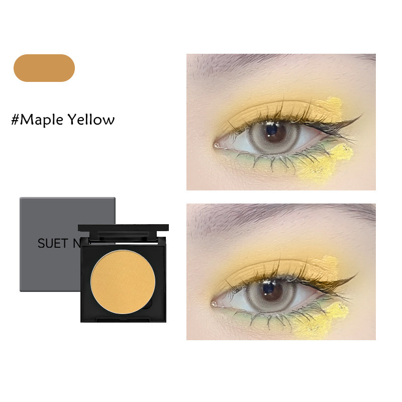 SUET NEI Yellow Series Monochrome Matte Eyeshadow T3906
