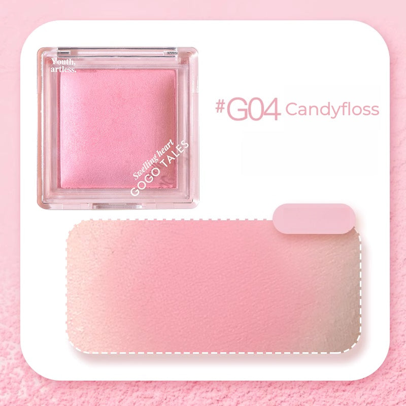 GOGO TALES Baked Mono Matte Blusher Powder T5248