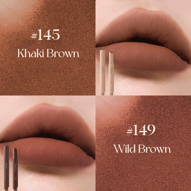 JOOCYEE Fall In Brown Collection Lipstick & Makeup Cream & Eyeshadow T5229