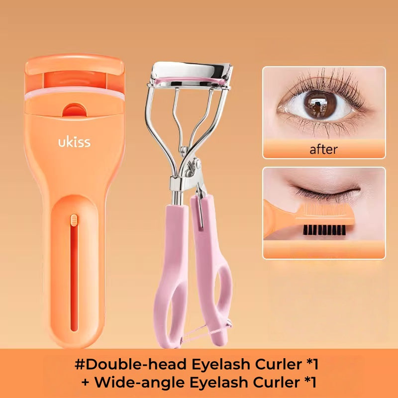 UKISS Portable Double-head Curling Eyelash Curler T5347