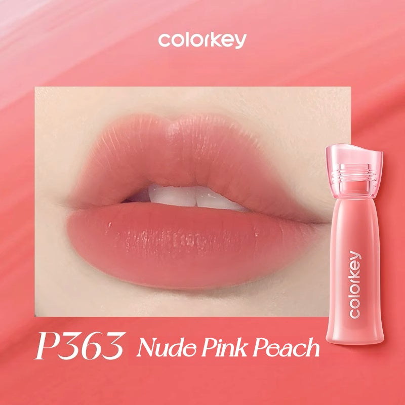 COLORKEY Twin Rose Long-wear Moist Matte Lip Glaze T5190