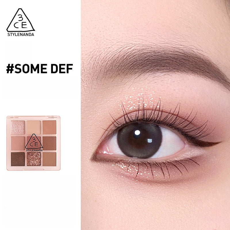 3CE New Bloom 9-farvet øjenskyggepalette T4407