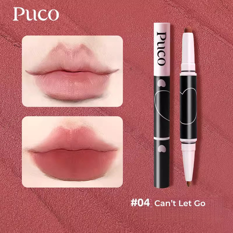 PUCO Moist Double-head Matte Lipstick Pen T5309