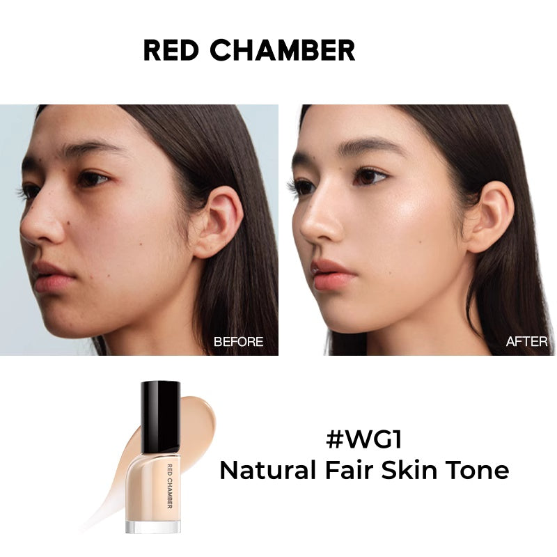 RED CHAMBER Plant Extracts Moist 83% Essence Liquid Foundation T5289