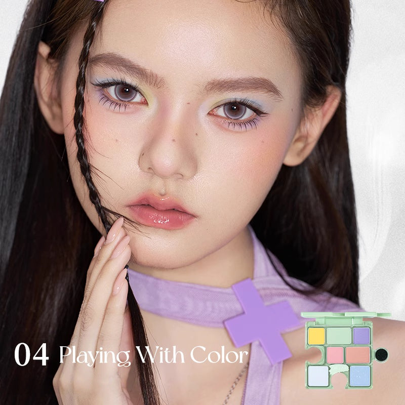 ORIGINAL ARTIST Pearlescent & Matte Smoky Eyeshadow Palette T5371