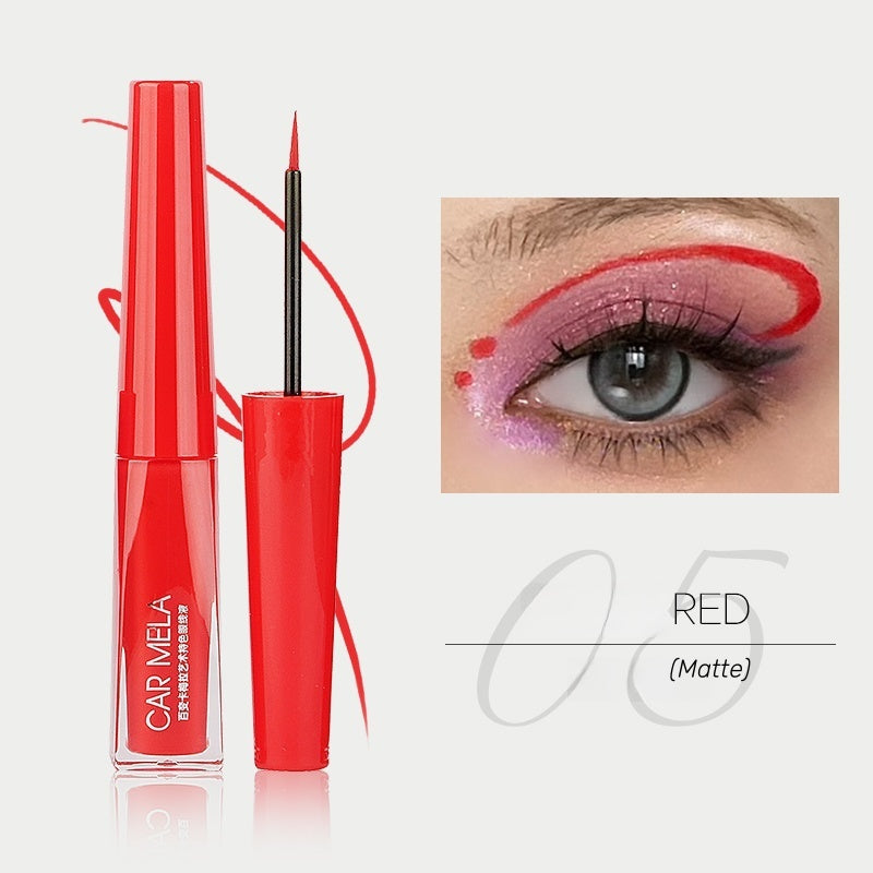 Carmela Vandfast Farverig Mat &amp; Perlemors Eyeliner Pen T4533