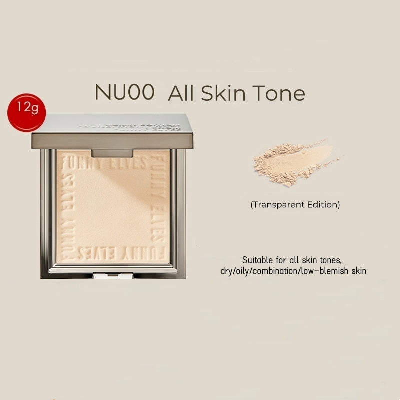 Funny Elves Long-wear Oil-control Concealer Pressed Powder T4825