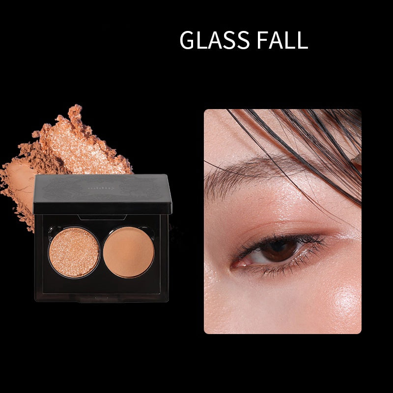 Oddity Illusion Collection 2-color Eyeshadow Palette T5297