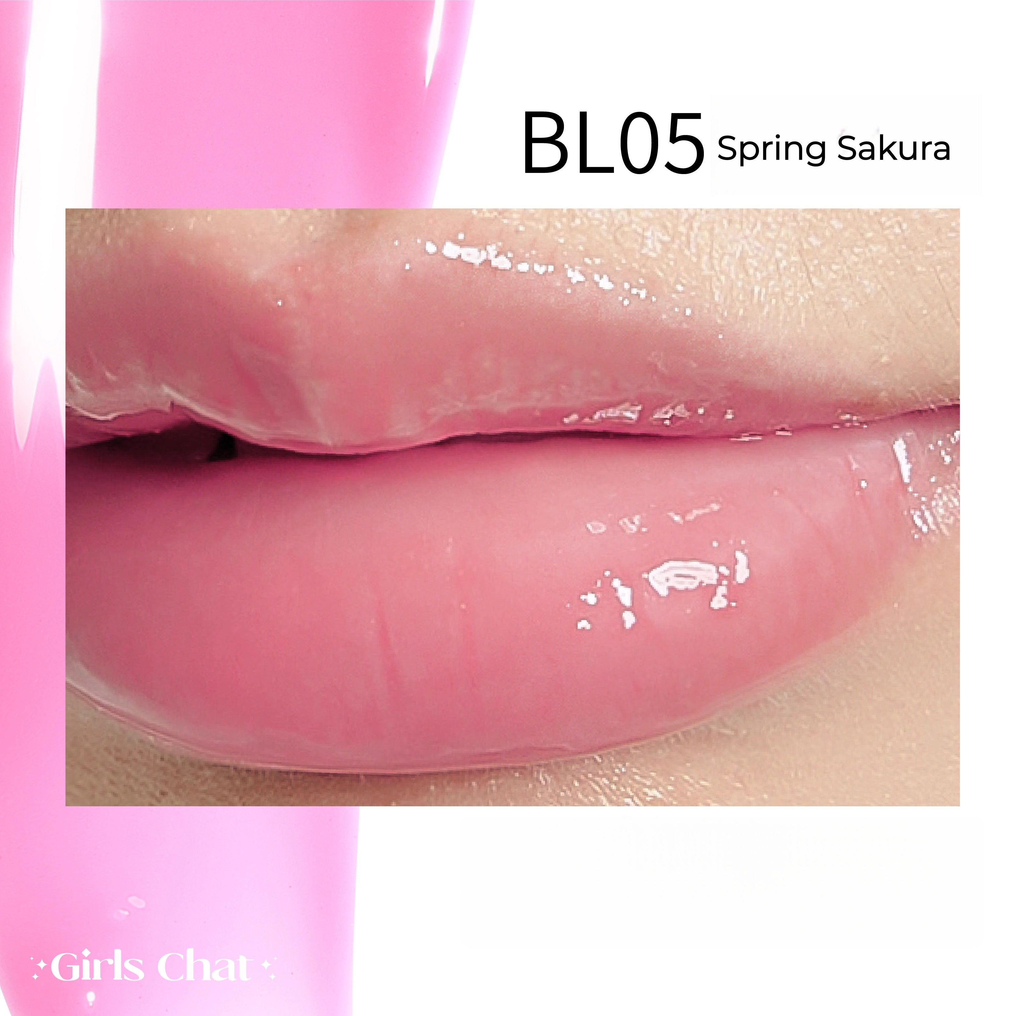 GIRLS CHAT Romantic Rebel Collection Glossy Lip Gloss T5368