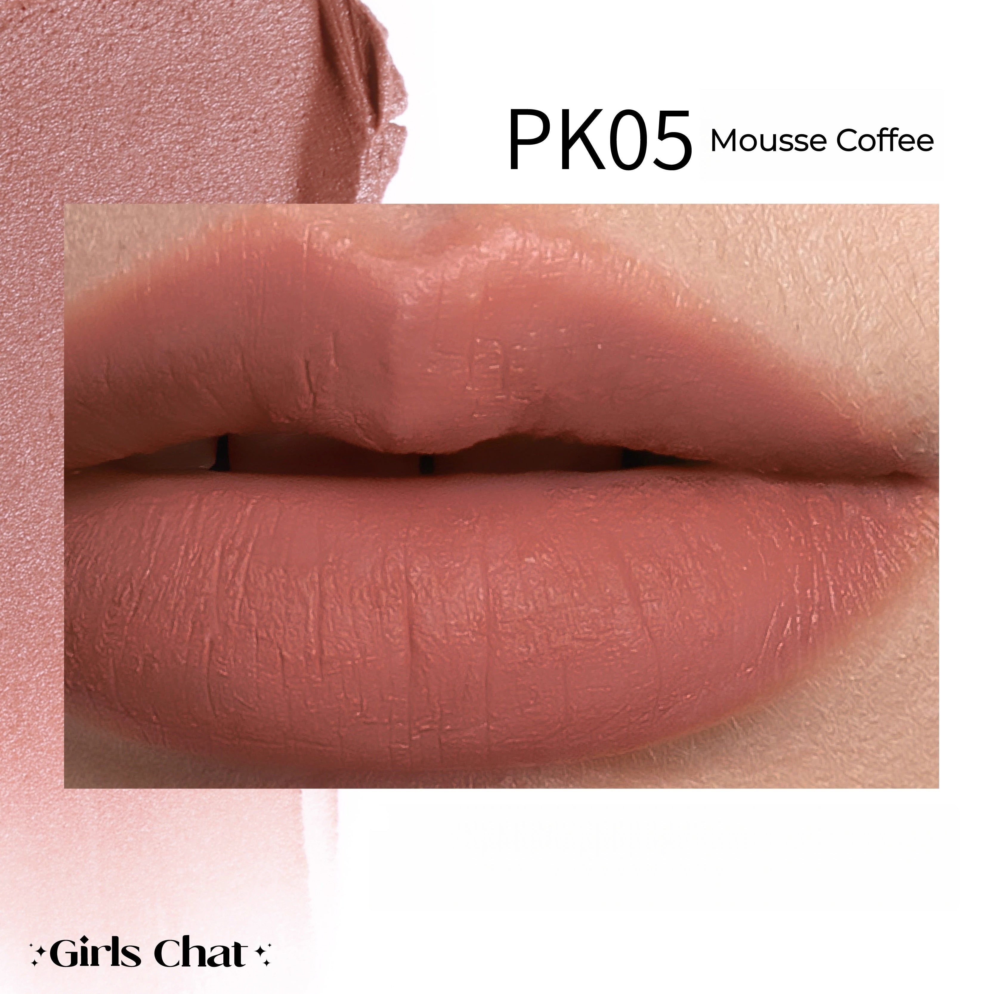 GIRLS CHAT Romantic Rebel Collection Matte Lip Glaze T5367