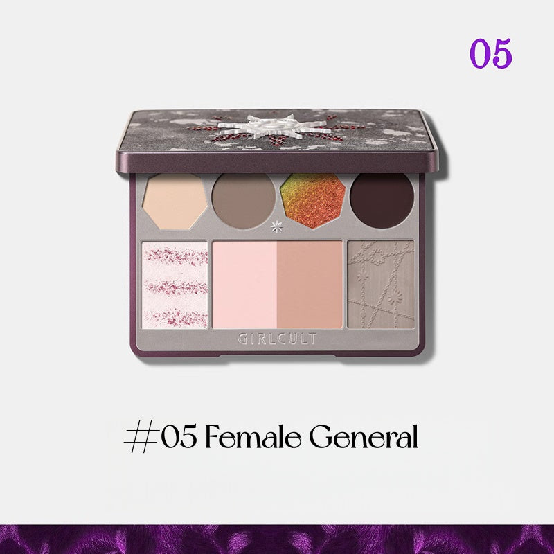 Girlcult Martial Arts World Collection All-in-One Makeup Palette T5395