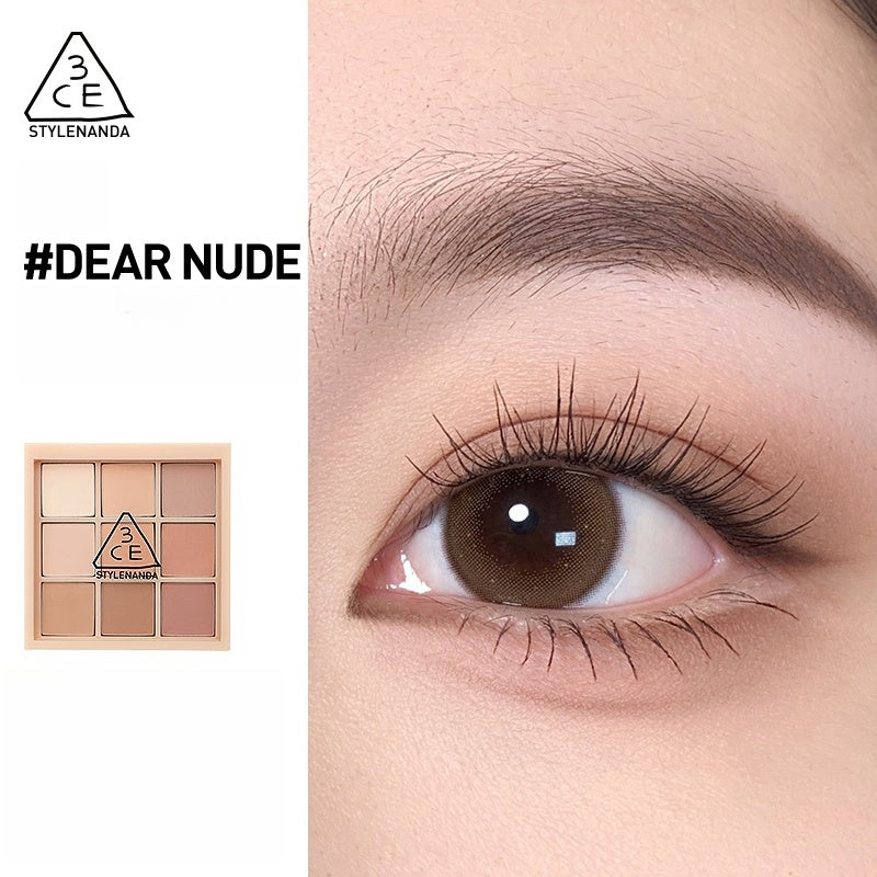 3CE New Bloom 9-farvet øjenskyggepalette T4407