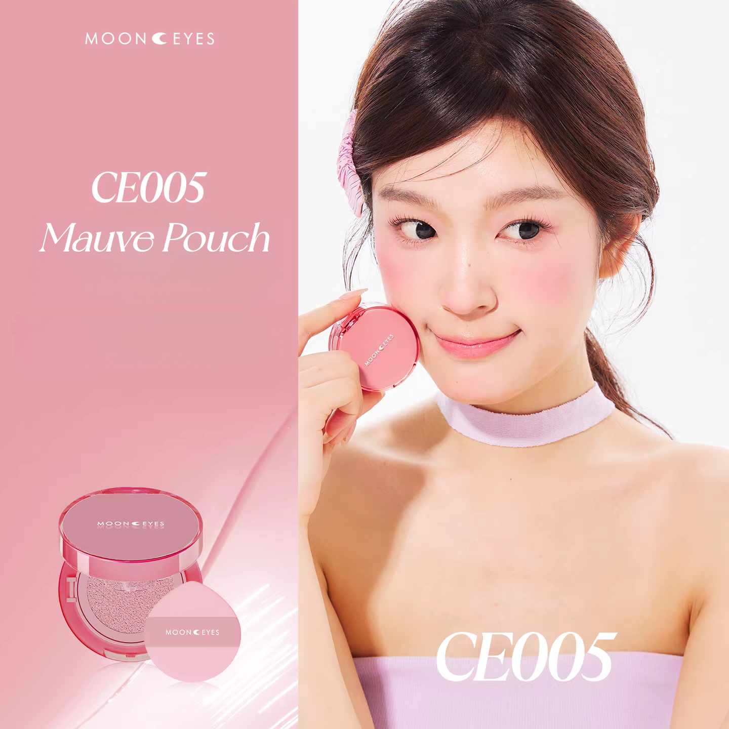 MOONEYES Emotional Explorer Collection Long-wear Moist Air Cushion Blusher T5471