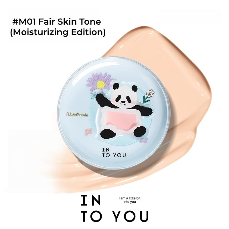 INTO YOU X M.LanPanda Air Cushion Foundation & Lip Mud T5389