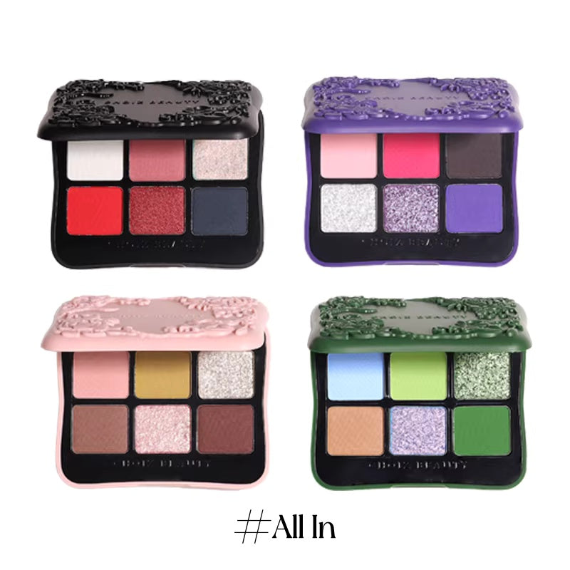 CHOIZ BEAUTY Insect Collection 6-color Eyeshadow Palette T5440