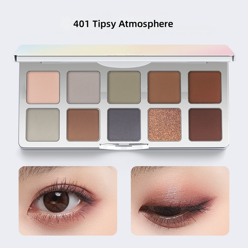 SheDella Colorful Dream 10-Color Eyeshadow Palette T4434