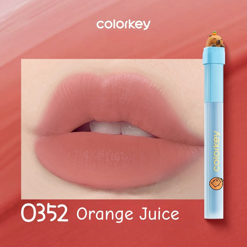 Colorkey X Orange Capybara Long-wear Lip Glaze T4710