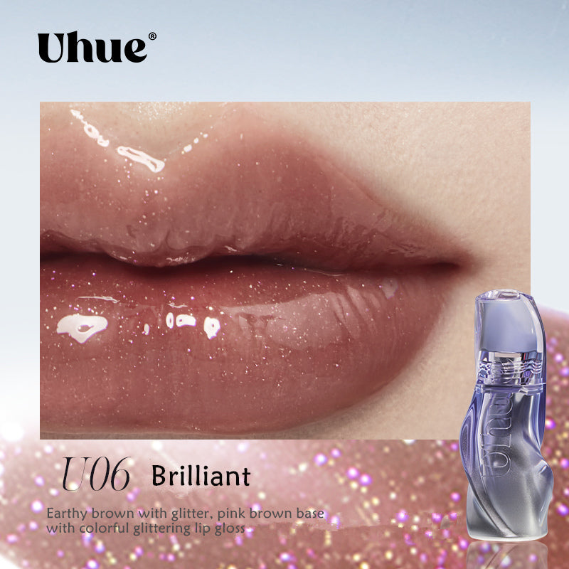 Uhue On Stage Series 6D Diamond Mirror Lip Glaze T4018