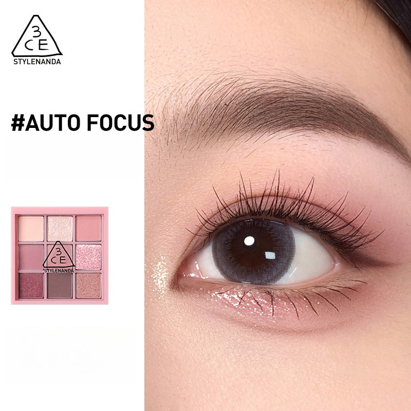 3CE New Bloom 9-farvet øjenskyggepalette T4407