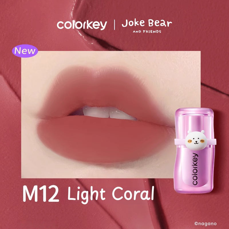 COLORKEY X Joke Bear And Friends Collection Moist Matte Lip Glaze