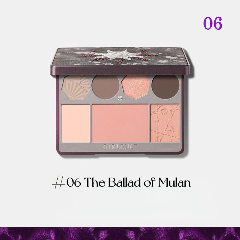 Girlcult Martial Arts World Collection All-in-One Makeup Palette T5395