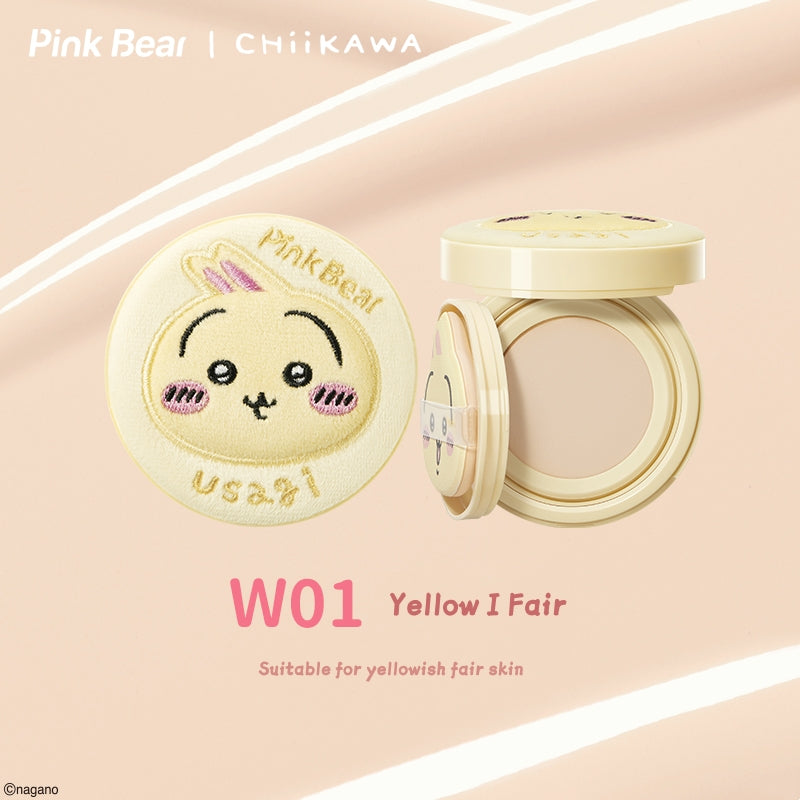 Pink Bear X CHIIKAWA Collection Concealer Air Cushion Foundation T5251
