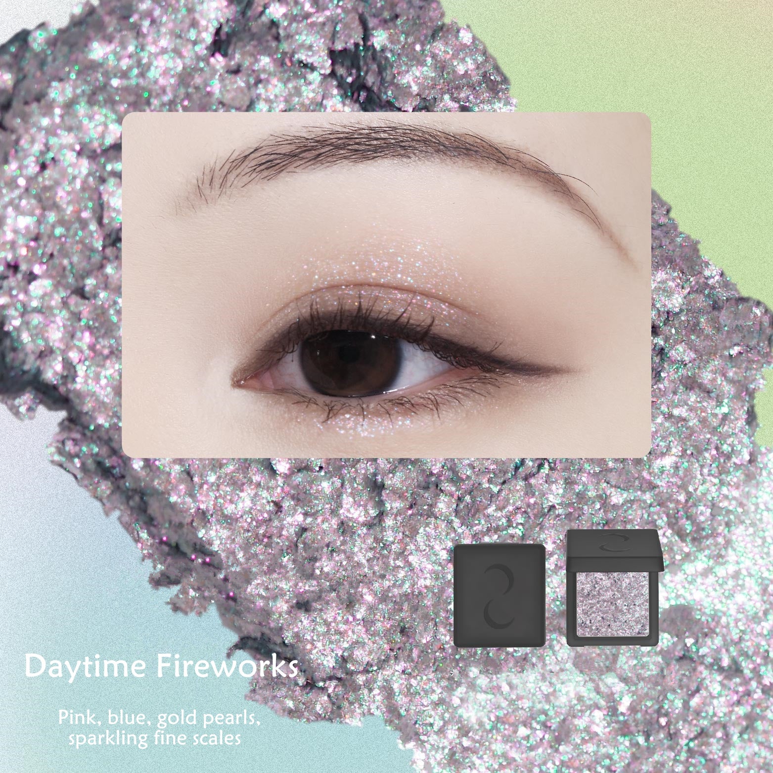 DRAMO Moon Season Pearlescent & Chameleon Monochrome Eyeshadow T4021