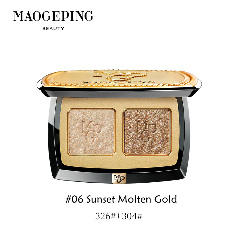MAOGEPING Sculpture 2 & 4 Colors Eyeshadow Palette T3912