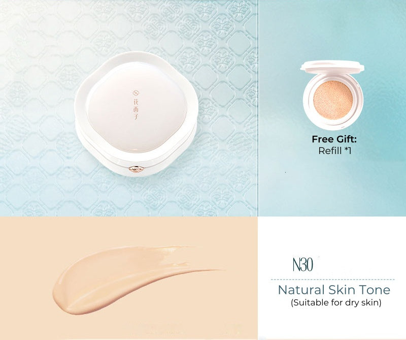 Florasis Long-wear Moist Concealer Air Cushion Foundation T4903