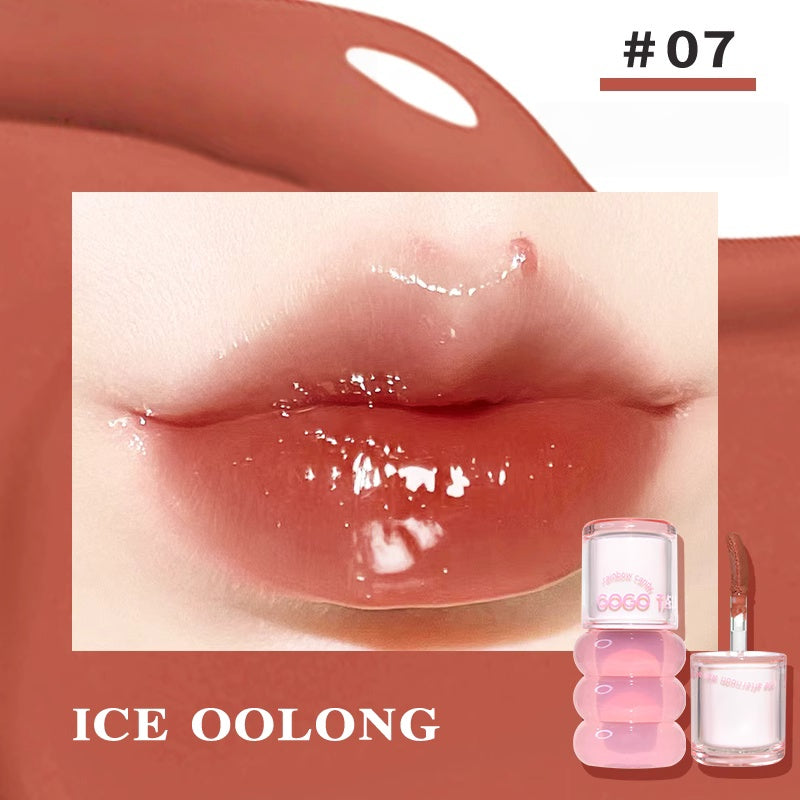 GOGO TALES Mini Ice-cream Moist Glossy Lip Gloss T5239