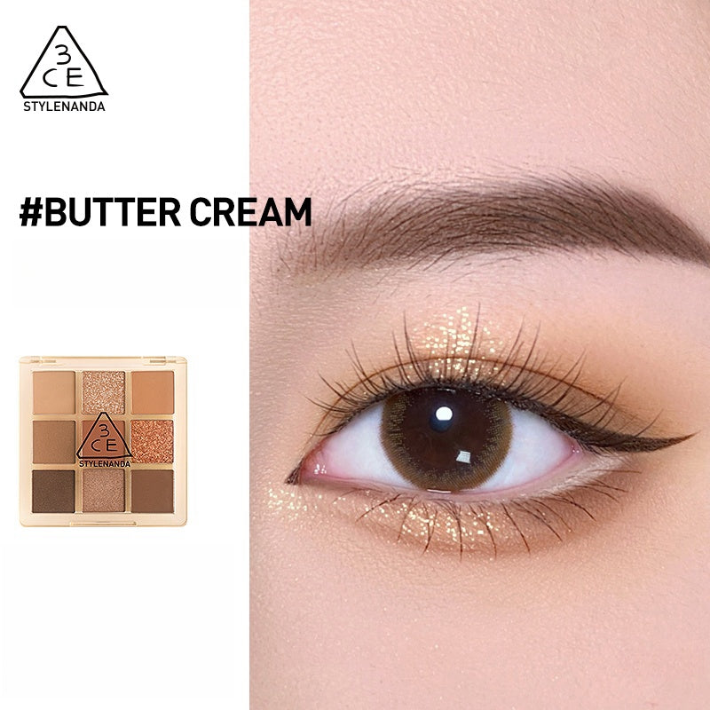 3CE New Bloom 9-farvet øjenskyggepalette T4407