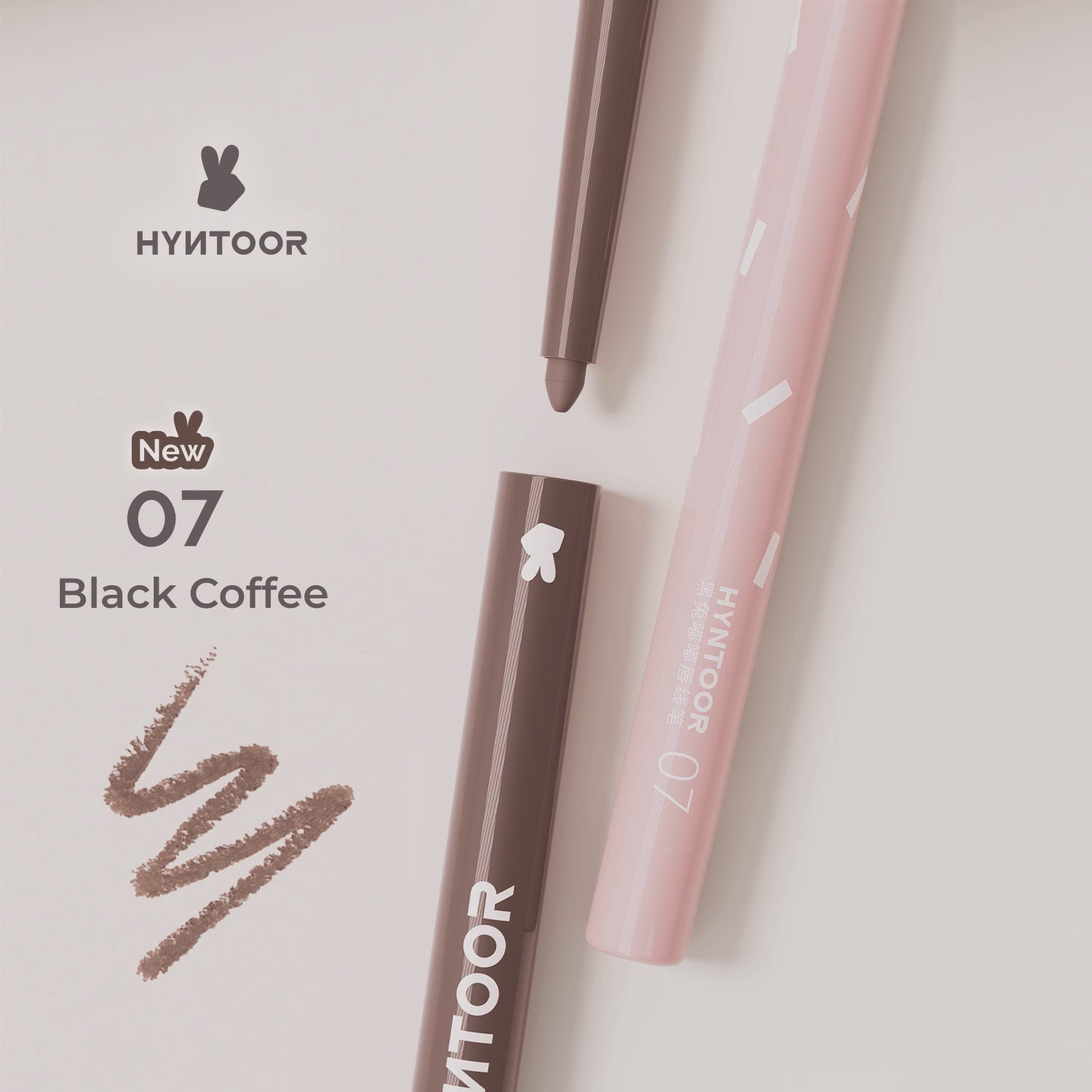 HYNTOOR Chocolate Bar Velvet Matte Lip Liner Pen T5330