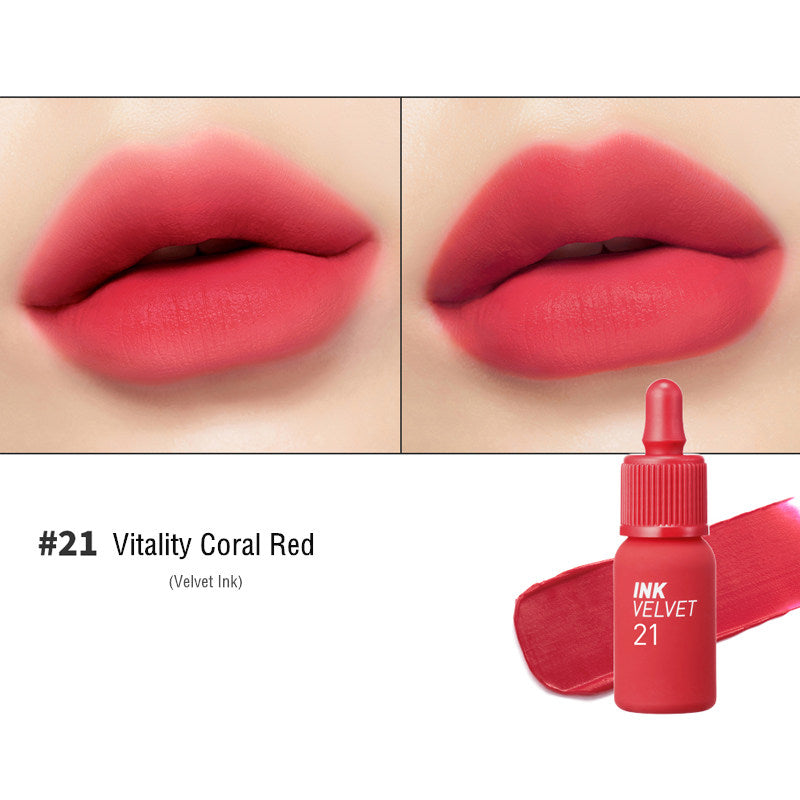 PERIPERA Rose Collection Ink Velvet Matte Lip Gloss T4386