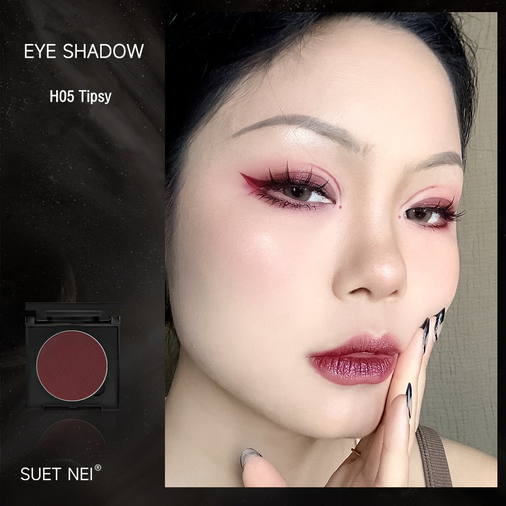 SUET NEI Retro Red Series Monochrome Matte Eyeshadow T3911